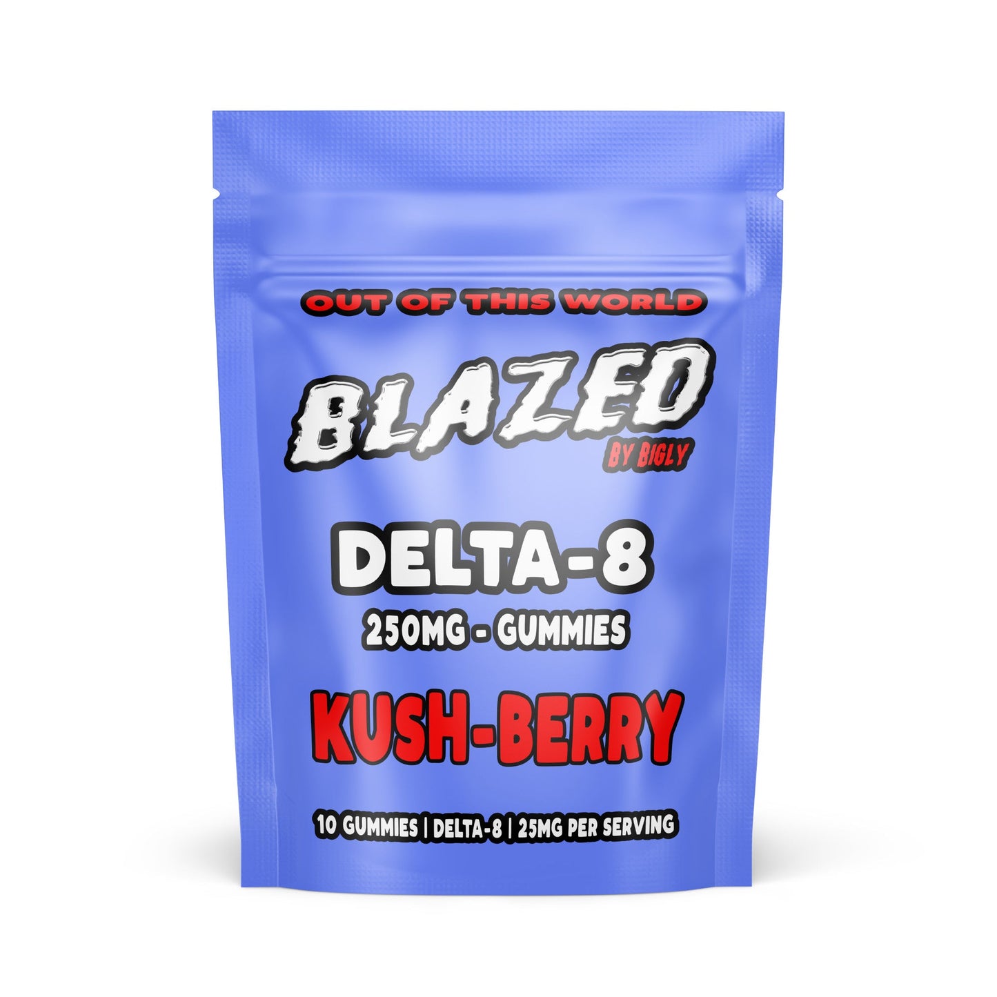 Blazed Hemp One Time Purchase Blazed Delta-8 Kush Berry Gummies